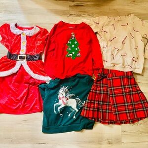 Girls’ size 6 Holiday Apparel Collection